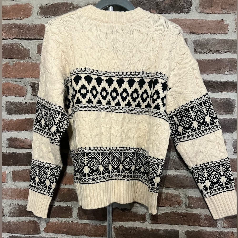 NWT Line & Dot Montana Faire Isle Sweater Size Small - Picture 8 of 14
